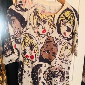 Whacky Wacko girls all over me tshirt